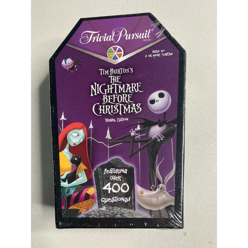 USAopoly Trivial Pursuit The Nightmare Before Christmas Game Hasbro Brand New